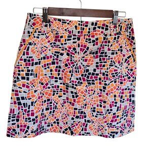 SPORT HALEY Mosaic Golf Tennis Pickle Ball Skort sz4